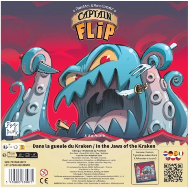 Captain Flip: In the Jaws of the Kraken - Legspel Captain Flip: In the Jaws of the Kraken - Legspel - Afbeelding 1