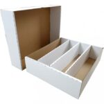 Cardbox / Fold-out Box for Storage of 4.000 Cards -