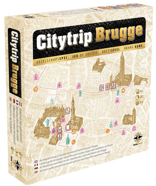 Citytrip Brugge - Bordspel Citytrip Brugge - Bordspel - Afbeelding 1