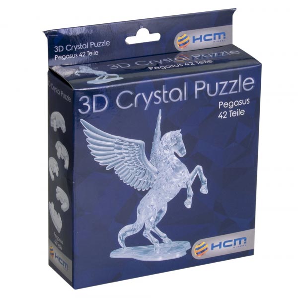 Crystal 3D Puzzle - Pegasus (42) - 3d Puzzel Crystal 3D Puzzle - Pegasus (42) - 3d Puzzel - Afbeelding 1
