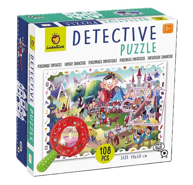 Detective Puzzle: Fantasie Karakters (108) - Legpuzzel Detective Puzzle: Fantasie Karakters (108) - Legpuzzel - Afbeelding 1
