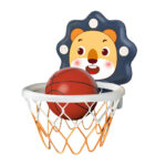 LionHoop– Motoriek&Plezier– Mini Basketbalset voor Kinderen Blauw | Educatief Speelgoed
