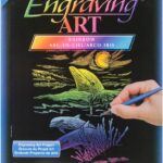 Krastekening Dolfijnen Rif (in regenboogkleuren) -