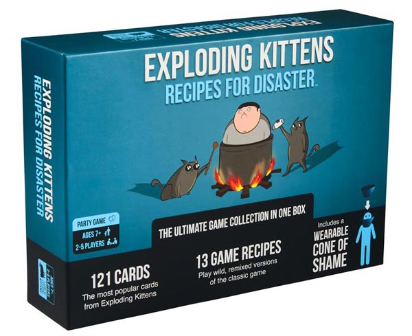 Exploding Kittens: Recipes for Disaster (EN) - Kaartspel Exploding Kittens: Recipes for Disaster (EN) - Kaartspel - Afbeelding 1