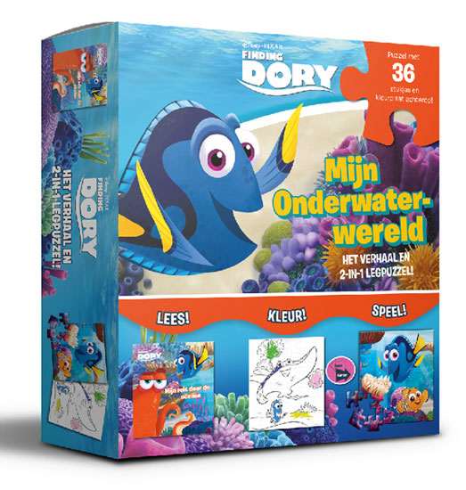 Finding Dory - Mijn onderwaterwereld - Legpuzzel|Legpuzzel - grote stukken Finding Dory - Mijn onderwaterwereld - Legpuzzel|Legpuzzel - grote stukken - Afbeelding 1