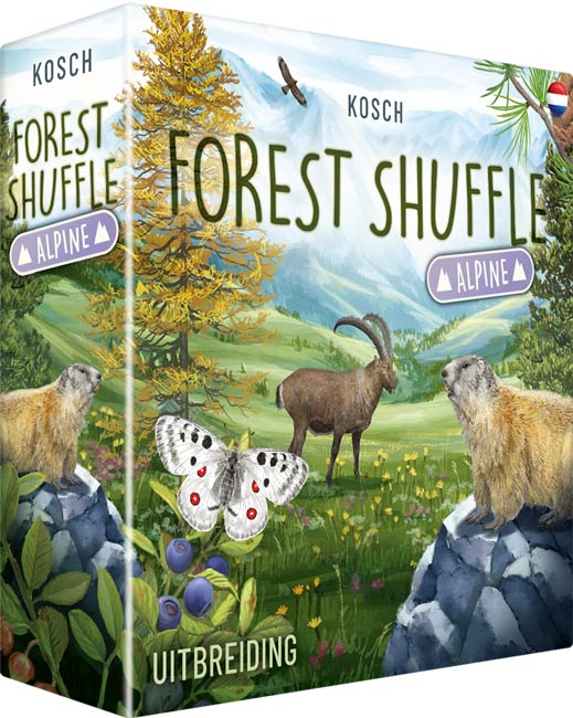 Forest Shuffle: Alpine (NL) - Kaartspel Forest Shuffle: Alpine (NL) - Kaartspel - Afbeelding 1