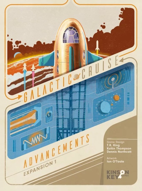 Galactic Cruise: Advancements (= expansion 1) - Bordspel Galactic Cruise: Advancements (= expansion 1) - Bordspel - Afbeelding 1