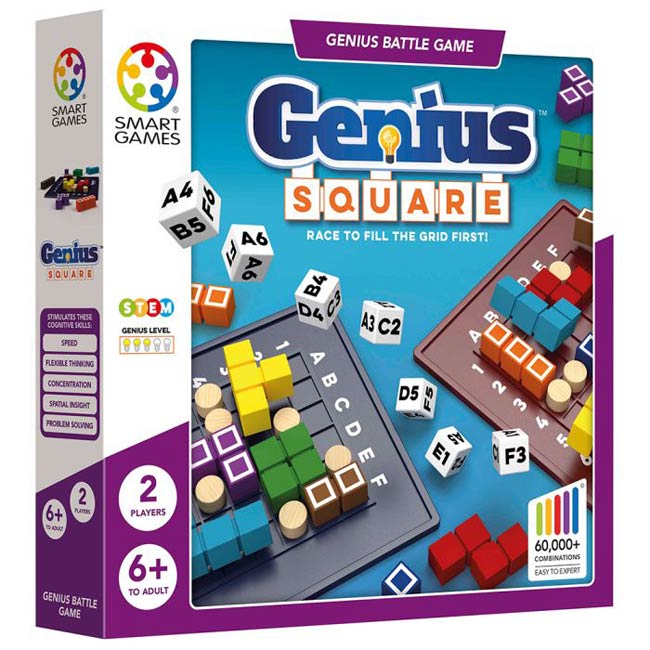 The Genius Square - Denkspel|Legspel The Genius Square - Denkspel|Legspel - Afbeelding 1
