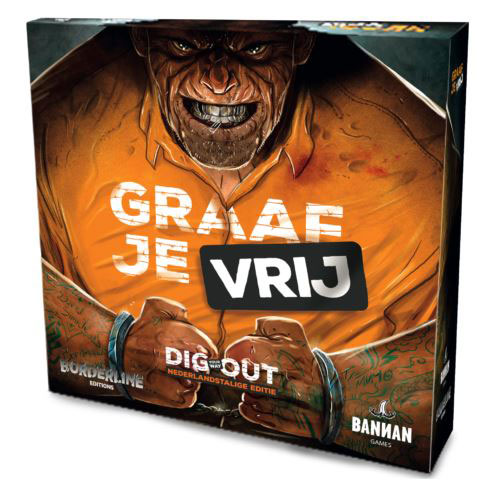 Graaf je vrij (= Dig your way out) - Bordspel Graaf je vrij (= Dig your way out) - Bordspel - Afbeelding 1