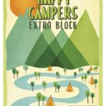 Happy Campers: extra block -  Dobbelspel
