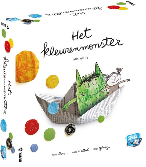 Het Kleurenmonster: Mini editie - Space Cowboys Educatief Het Kleurenmonster: Mini editie - Space Cowboys Educatief - Afbeelding 1