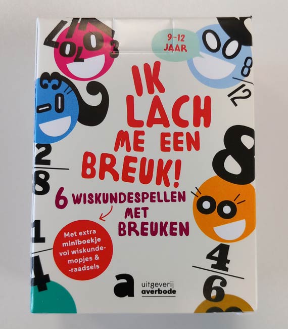 Ik lach me een breuk! spellen met breuken + mopjes - Kaartspel|Educatief Ik lach me een breuk! spellen met breuken + mopjes - Kaartspel|Educatief - Afbeelding 1