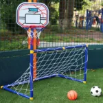 Kids Ball Games - Dubbel Speelplezier - Voetbal&Basketbal Speelgoed Set | Educatief Speelgoed