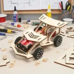 STEMBuilder– Creatief&Leerzaam– DIY Bouwsets voor Kinderen Raceauto | Educatief Speelgoed