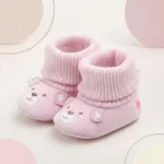 TinyWarm– Zacht&Beschermend– Slofjes voor Baby’s Roze / 14 (12–15 maanden) | Educatief Speelgoed