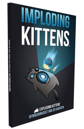 Imploding Kittens (NL) - Kaartspel Imploding Kittens (NL) - Kaartspel - Afbeelding 1