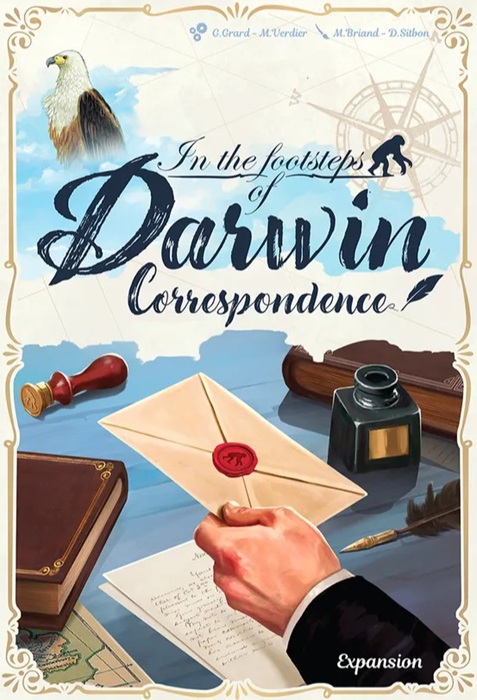 In the Footsteps of Darwin: Correspondence - Bordspel In the Footsteps of Darwin: Correspondence - Bordspel - Afbeelding 1