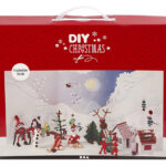 Knutselpakket Kerstlandschap -