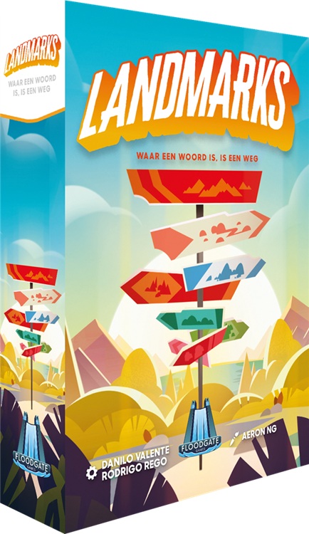 Landmarks (NL) - Taalspel|Partyspel|Coöperatief Landmarks (NL) - Taalspel|Partyspel|Coöperatief - Afbeelding 1