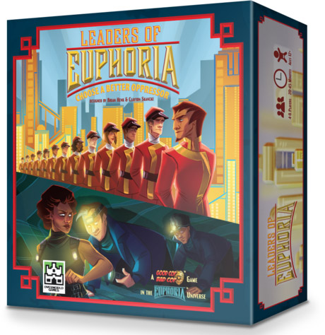 Leaders of Euphoria: Choose a Better Oppressor (Deluxe Edition - incl. Artifact-promo) - Blufspel|Partyspel Leaders of Euphoria: Choose a Better Oppressor (Deluxe Edition - incl. Artifact-promo) - Blufspel|Partyspel - Afbeelding 1