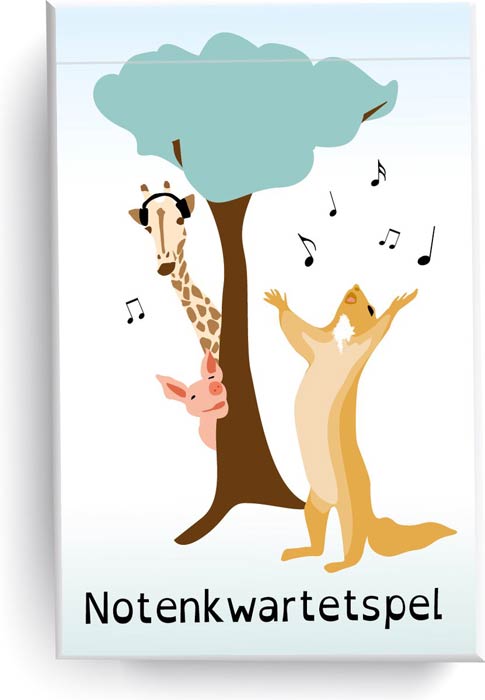 Notenkwartetspel - Kaartspel|Educatief Notenkwartetspel - Kaartspel|Educatief - Afbeelding 1