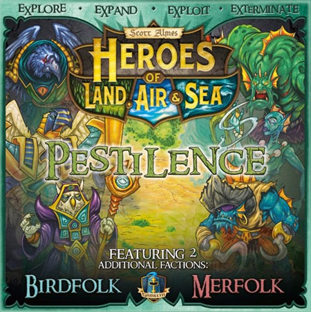 Heroes of Land Heroes of Land, Air & Sea: Pestilence - Bordspel|Miniaturenspel - Afbeelding 1