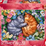 Sleeping velvet paws (1000) - Schmidt  Legpuzzel