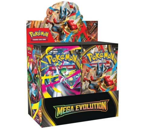 Pokémon Mega Evolution Booster Display (=36 boosterpacks) - Collectible Card Games Pokémon Mega Evolution Booster Display (=36 boosterpacks) - Collectible Card Games - Afbeelding 1