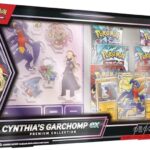 Pokémon – Cynthia’s Garchomp Ex Premium Collection Box -  Collectible Card Games