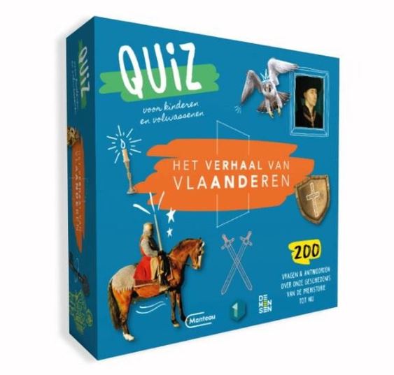 Quiz: Het Verhaal van Vlaanderen - Kaartspel|Educatief Quiz: Het Verhaal van Vlaanderen - Kaartspel|Educatief - Afbeelding 1