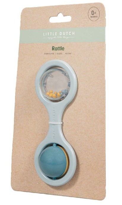 Bal Rammelaar (blauw) - Bal Rammelaar (blauw) - - Afbeelding 1