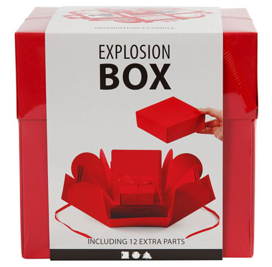 Explosion Box (rood) - Explosion Box (rood) - - Afbeelding 1