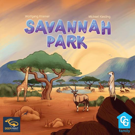 Savannah Park (EN) - Bordspel|Legspel Savannah Park (EN) - Bordspel|Legspel - Afbeelding 1