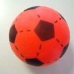 Voetbal Schuimrubber Rood -