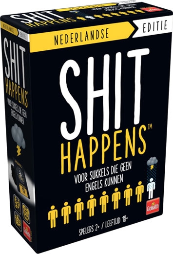 Shit Happens (NL) - Goliath Games Partyspel Shit Happens (NL) - Goliath Games Partyspel - Afbeelding 1