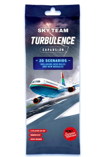 Sky Team: Turbulence (boosterpack) (EN) - Dobbelspel|Coöperatief Sky Team: Turbulence (boosterpack) (EN) - Dobbelspel|Coöperatief - Afbeelding 1