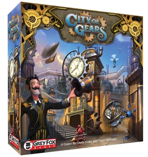 City of Gears (Second edition) - Bordspel City of Gears (Second edition) - Bordspel - Afbeelding 1