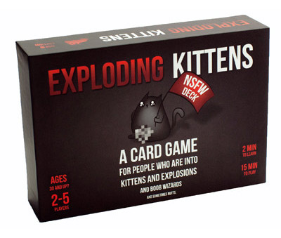 Exploding Kittens NSFW Edition (EN) - Kaartspel Exploding Kittens NSFW Edition (EN) - Kaartspel - Afbeelding 1