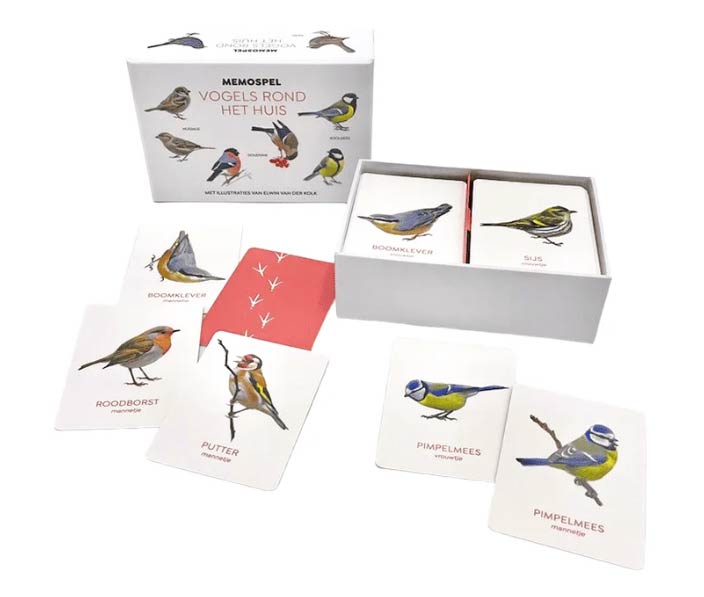 Vogels rond het huis Memospel - Kaartspel|Educatief Vogels rond het huis Memospel - Kaartspel|Educatief - Afbeelding 1