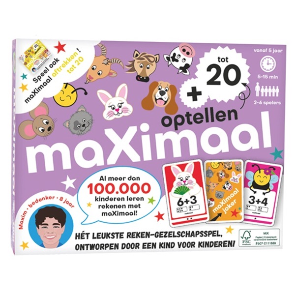 MaXimaal Optellen tot 20 (NL) - Kaartspel|Educatief MaXimaal Optellen tot 20 (NL) - Kaartspel|Educatief - Afbeelding 1