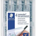 Uitwisbare stiften Lumocolor S - 0,4 mm (4 stuks) -