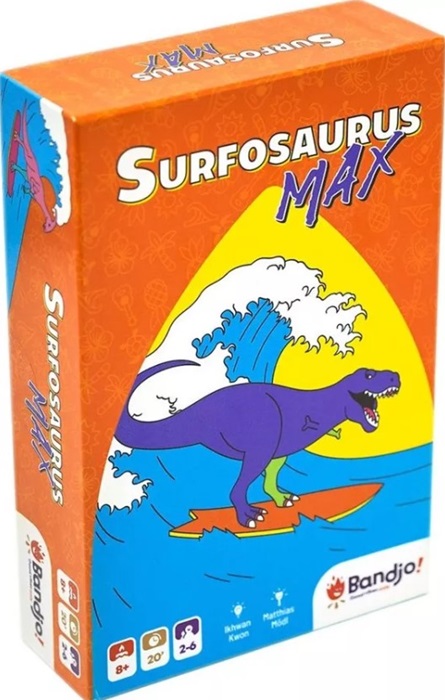 Surfosaurus Max - Kaartspel Surfosaurus Max - Kaartspel - Afbeelding 1