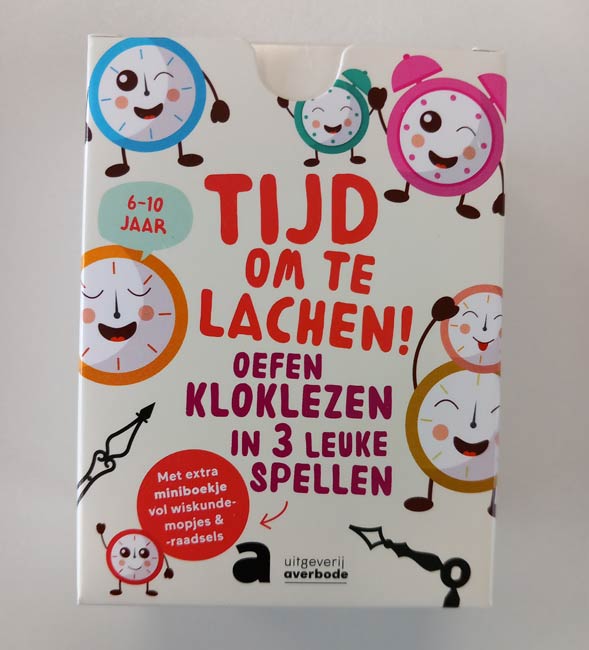 Tijd om te Lachen! kloklezen spellen + mopjes - Kaartspel|Educatief Tijd om te Lachen! kloklezen spellen + mopjes - Kaartspel|Educatief - Afbeelding 1