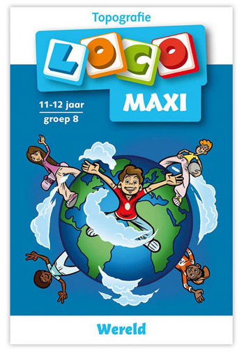 Maxi Loco boekje: Topografie Wereld (9-12 jaar) - Maxi Loco Maxi Loco boekje: Topografie Wereld (9-12 jaar) - Maxi Loco - Afbeelding 1