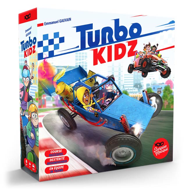 Turbo Kidz - Partyspel Turbo Kidz - Partyspel - Afbeelding 1