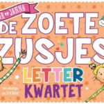 De Zoete Zusjes Letterkwartet -  Kaartspel|Taalspel|Educatief