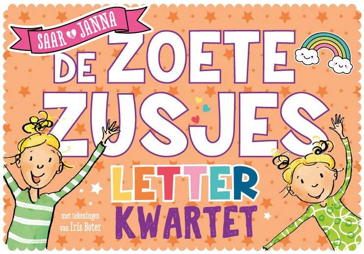De Zoete Zusjes Letterkwartet - Kaartspel|Taalspel|Educatief De Zoete Zusjes Letterkwartet - Kaartspel|Taalspel|Educatief - Afbeelding 1