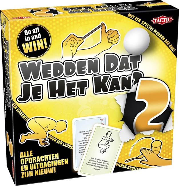 Wedden dat je het kan 2 - Tactic Partyspel Wedden dat je het kan 2 - Tactic Partyspel - Afbeelding 1