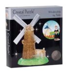 Crystal 3D Puzzle - Windmolen (64) -   3d Puzzel