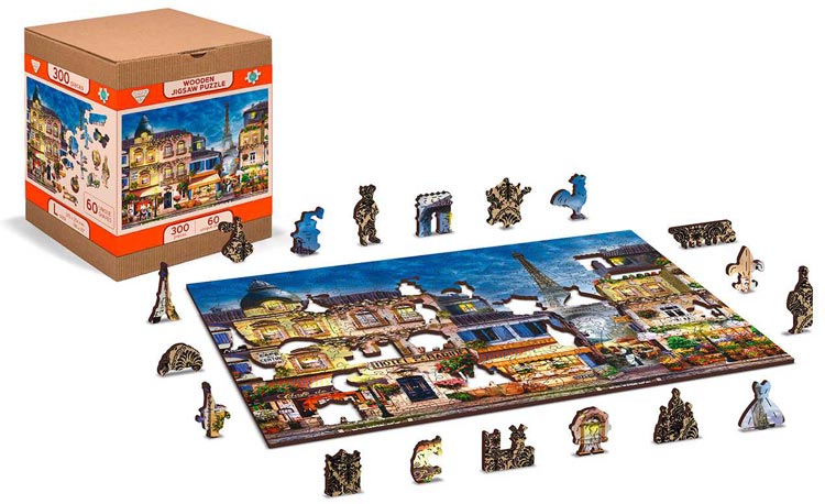 Wooden puzzle Breakfast in Paris (300) - Legpuzzel Wooden puzzle Breakfast in Paris (300) - Legpuzzel - Afbeelding 1